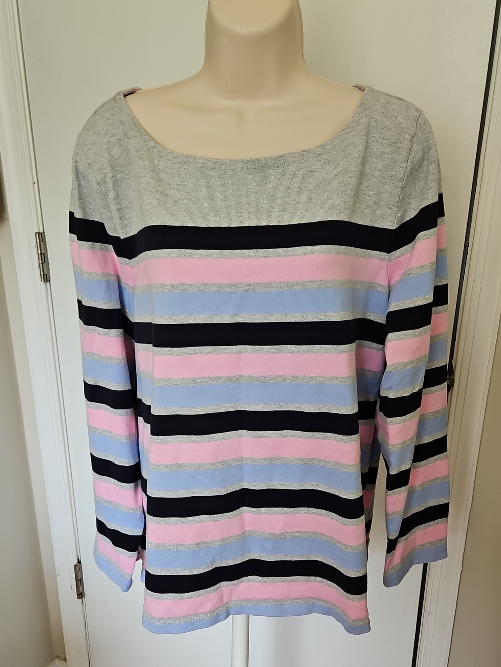 Talbots Stripe Authentic Top Size XL